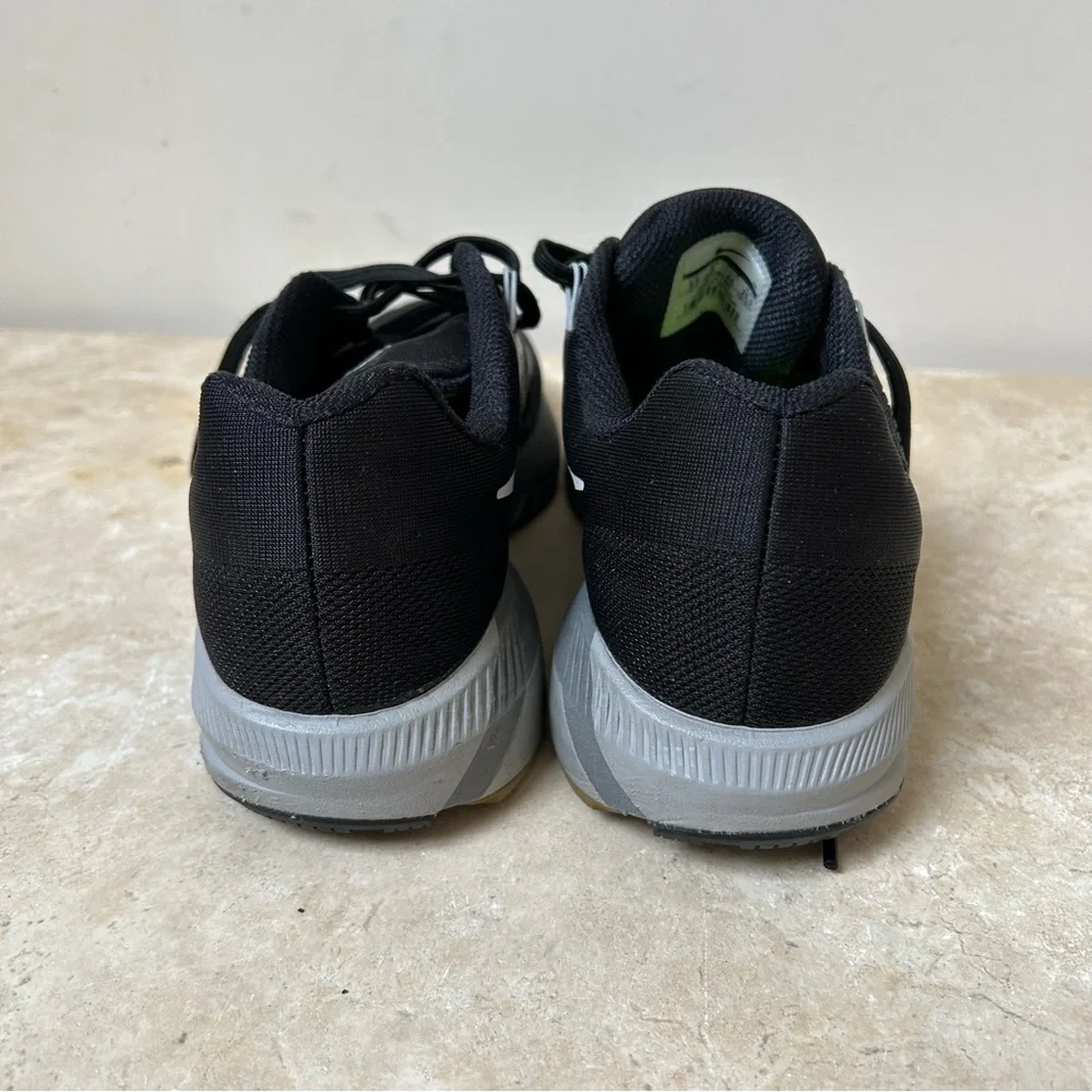 Nike Zoom Structure 21 black sneakers for women w/Gray white sole size 8.5 EUC! - Picture 4 of 9